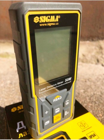 Далекомір лазерний 50м SIGMA (3727411)