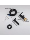 Wezer EKO9В-01-BLACK Смеситель с гигеническим душем чёрный встраиваемый