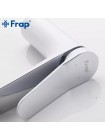 Смеситель для умывальника белый хром Frap F1045