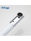Високий Змішувач для умивальника білий-хром Frap F1052-15 латунний
