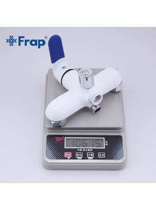 Білий змішувач для ванны латунь Frap F2234