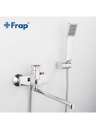 Змішувач для ванни лійкою для душу Frap F2246 хром