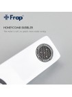 Frap Змішувач для ванної латунний F3258 білий хром