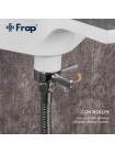 Frap Змішувач для ванної латунний F3258 білий хром