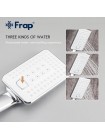 Frap Змішувач для ванної латунний F3258 білий хром