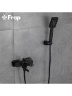 Frap Змішувач для ванної з душем чорний F3262