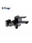 Frap Смеситель для ванной с душем чёрный F3262