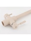 Кухонный смеситель с подключением к фильтру Frap F4352-23 бежевый