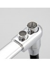 Кухонний змішувач із краном для фільтра Frap F4374-1 чорний хром