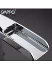 Смеситель для умывальника высокий с изливом водопад GAPPO G1007-21 хром