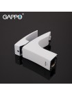Смеситель для умывальника белый хром GAPPO G1007-7