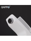 Змішувач для умивальника білий хром GAPPO G1007-7
