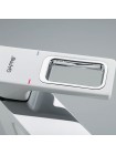 Высокий Смеситель для умывальника GAPPO G1017-2 белый хром