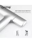 Змішувач для умивальника GAPPO G1052-80 з плоским аератором