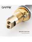 Змішувач для умивальника GAPPO G1052-80 з плоским аератором