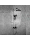 Черная душевая система Gappo G2403-6