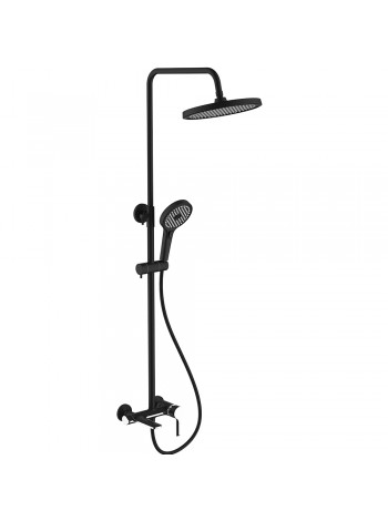 Черная душевая система Gappo G2403-6