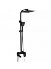 Черная душевая система тропический душ Gappo G2407-6