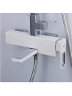 Стойка для душа Gappo с тропическим душем Futura G2417-8 латунь белый-хром