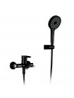 GAPPO Смеситель в ванную чёрного цвета G3203-6