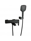 GAPPO Смеситель в ванную чёрного цвета  G3217-6