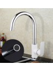 GAPPO Смеситель  для кухни G4048 белый хром