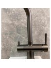 Gappo G43752-21 - Смеситель кухонный под фильтр оружейная сталь