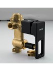 Тропический душ скрытого монтажа GAPPO G7117-6 чёрный