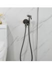 Гигиенический душ скрытого монтажа Gappo G7206-9 оружейная сталь