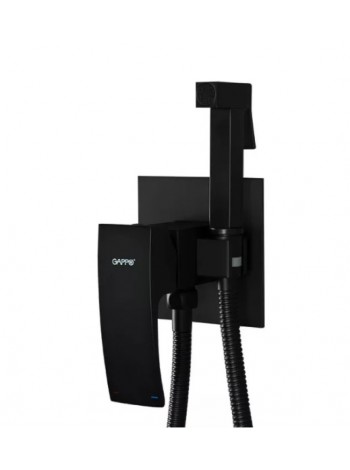 Гигиенический душ чёрный Gappo G7207-6