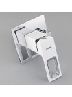 Смеситель Gappo с Гигиеническим душем Gappo G7217-8 белый хром