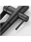Wezer Смеситель для кухни чёрный с краном для питьевой воды INX4A-08-BLACK