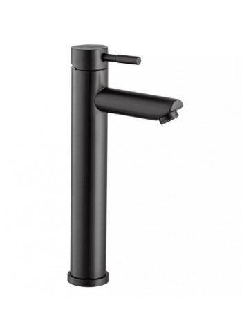 Смеситель для умывальника высокий Wezer EKO11A-01-BLACK