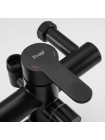 Душова система чорна тропічний душ Frap F24801-6