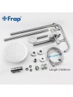 Душова система тропічний душ  Frap F24801 нержавіюча сталь