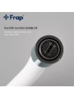 Смеситель для кухни белый с гибким изливом Frap F4049