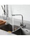 Смеситель для кухни на две воды Frap F4360 хром