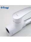 Белый Смеситель для кухни с гибким изливом Frap F4453-03