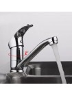 Смеситель для кухни с коротким изливом Frap F4536-2 хром