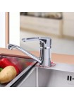 Змішувач для кухні латунний Frap F4566-2 хром