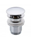 Донный клапан для умывальника клик-клак 1 1/4" хром Frap F60