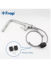 Смеситель для кухни с выдвижным изливом Frap F60899 из нержавеющей стали