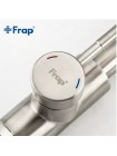 Смеситель для кухни с выдвижным изливом Frap F60899 из нержавеющей стали
