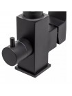 Смеситель для кухни с краном под фильтр Wezer PRO4C-02-BLACK чёрный