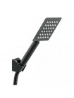 Смеситель для ванной с душем чёрный Wezer PRO7-02-BLACK