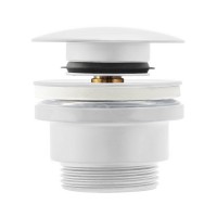 Донный клапан для раковины Rea White клик-клакk REA-A2361