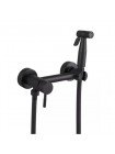Гигиенический душ для унитаза чёрный Wezer EKO9A-01-BLACK 