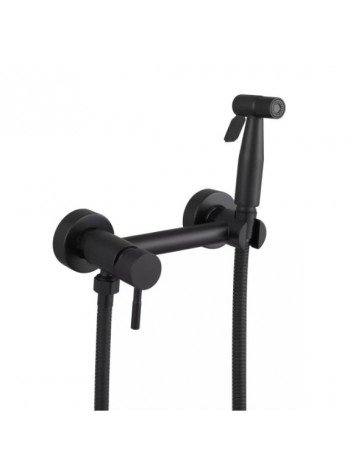 Гигиенический душ для унитаза чёрный Wezer EKO9A-01-BLACK 