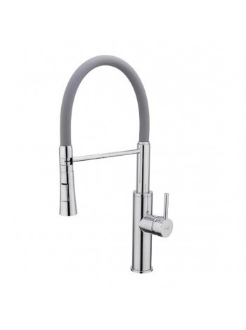 Гнучкий кран для кухні з дворежимним аератором Frap F4452-6