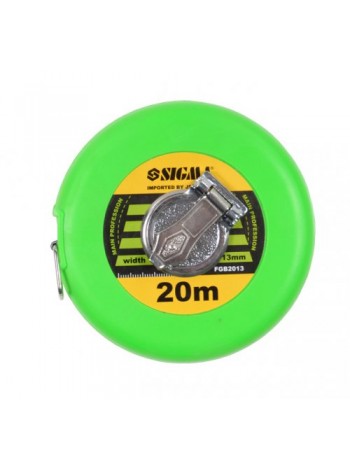 Рулетка тряпчана стрічка30м, 13мм (скловолокно), Sigma 3832301